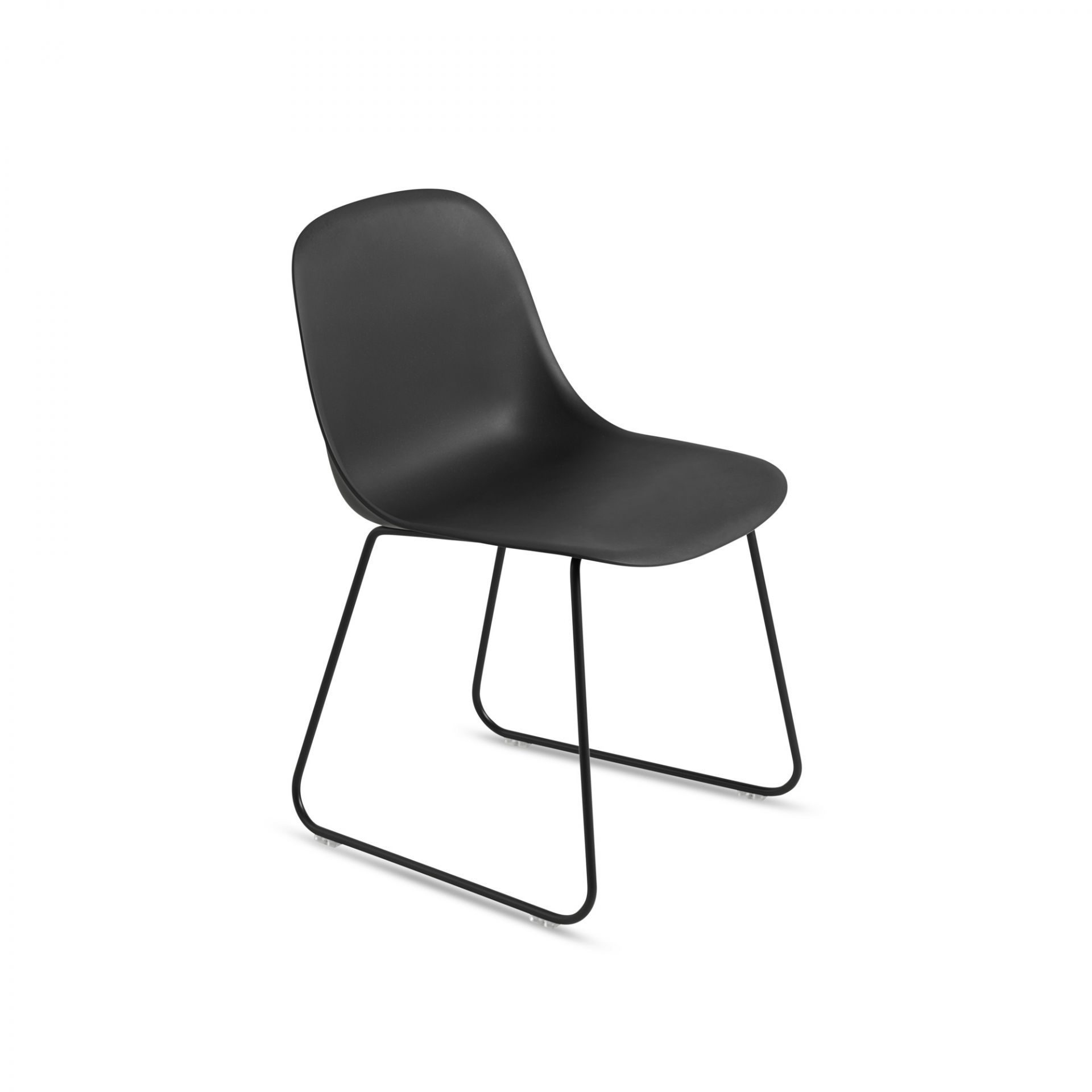 Fiber Side Chair Sled Base Chair Muuto